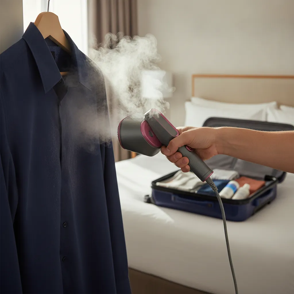 Défroisseur vapeur portable